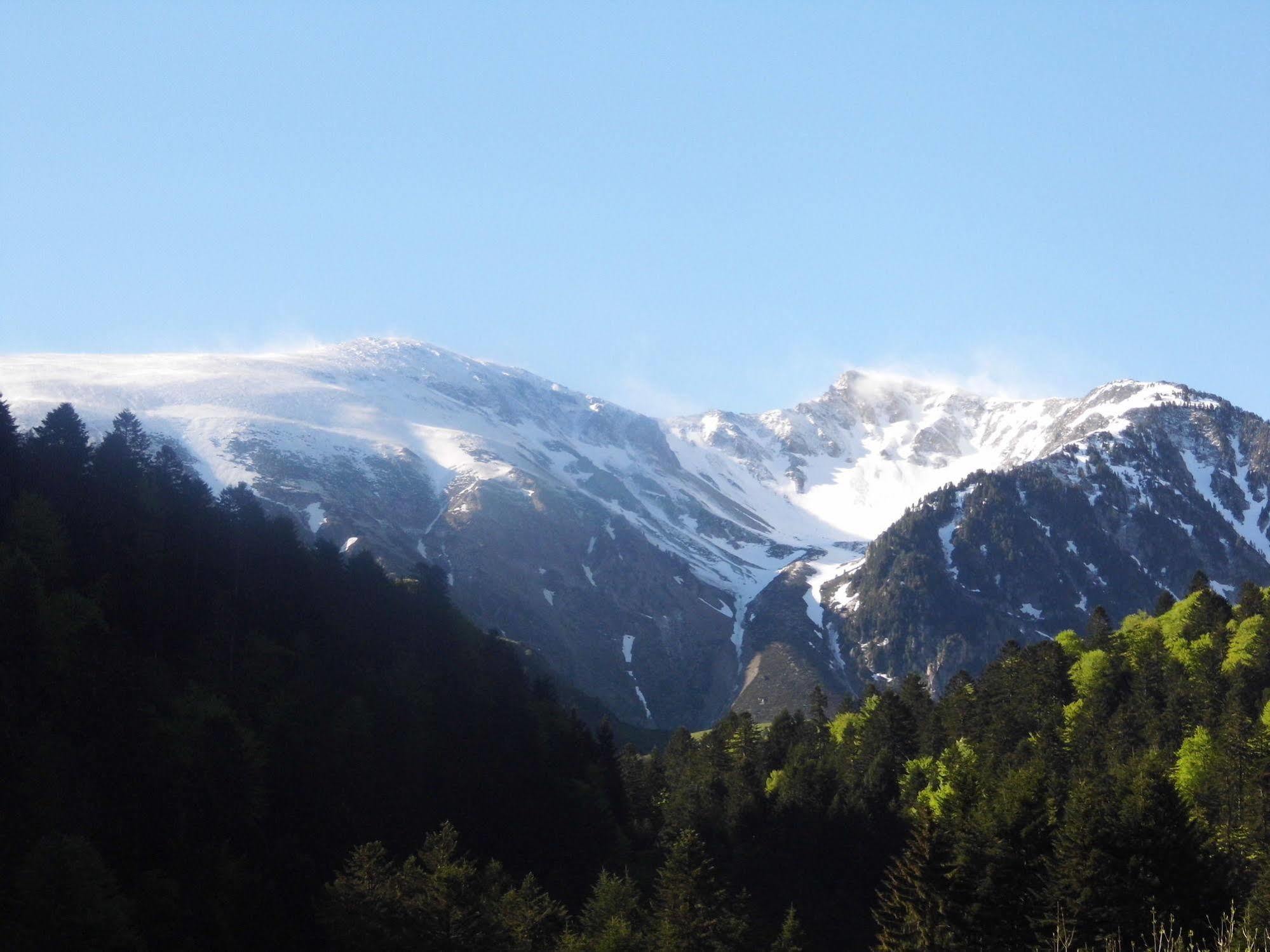 Gite Auberge Les Cascades La Mongie Kültér fotó